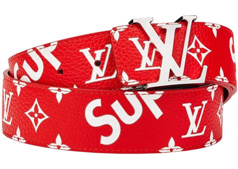 authentic louis vuitton supreme belt|Louis Vuitton x supreme cartera.